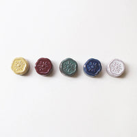 Cohana Awaji Kawara Magnetic Needle Minder with Polisher, all colors: yellow, red, green, blue, white | Brooklyn Haberdashery