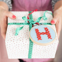 Alphabet Hoops Cross Stitch Kit