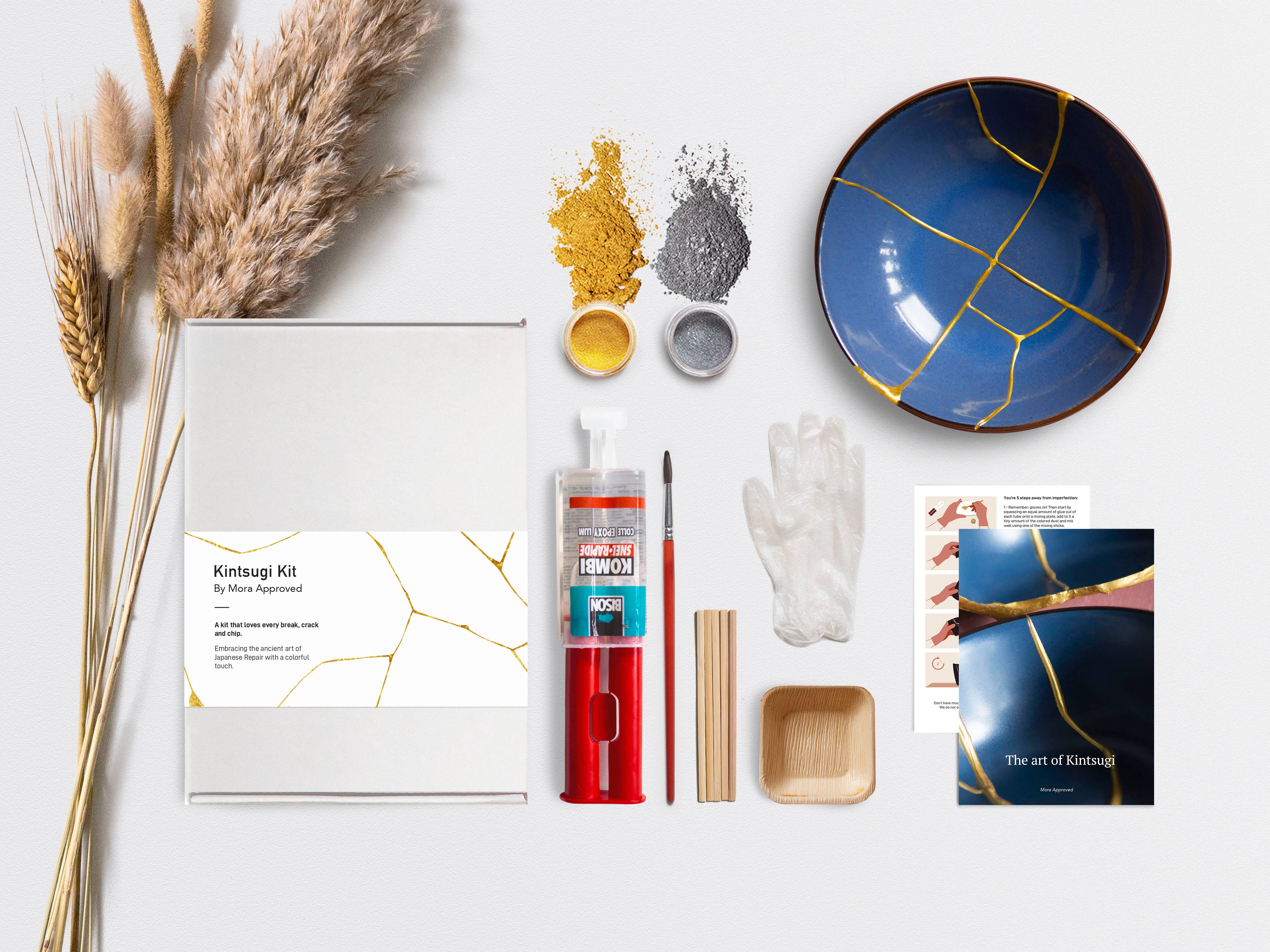 Kintsugi Modern Repair Kit: Gold – CHIYU KINTSUGI