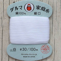 Daruma Hand Sewing Thread, 30 wt