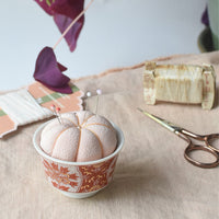 Kutani Pin Cushion, Light Pink Iidaya