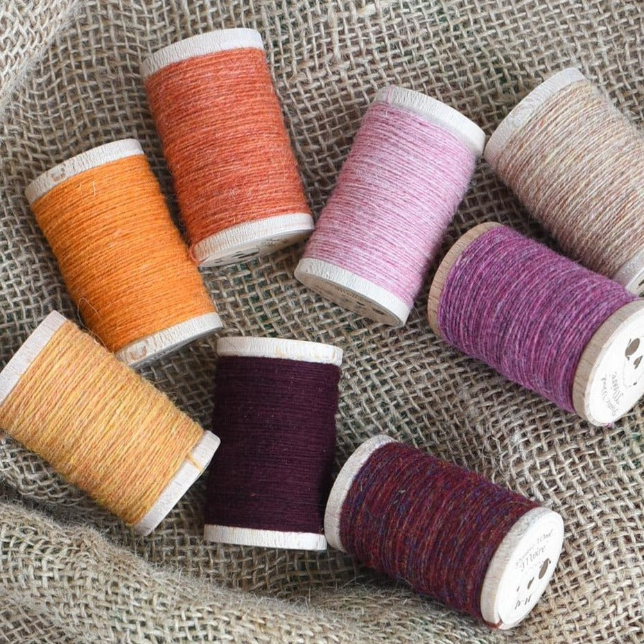 Rustic Moire Wool Thread 804 for Embroidery, Wool Applique and Punch Needle  Embroidery 