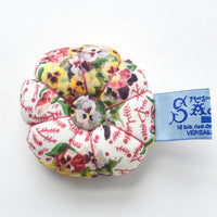 Pin Cushion, Pansies