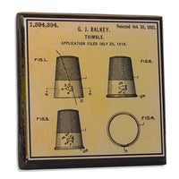 Sewing Patent Coaster Set