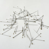Stainless steel dressmaking pins