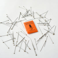 Stainless steel dressmaking pins