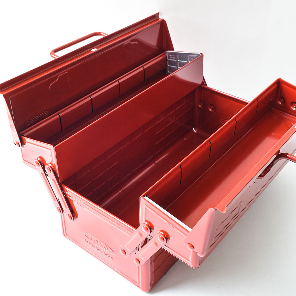 Toyo Steel Cantilever Toolbox ST-350 - Red