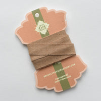 Twill Tape Ribbon, Caramel