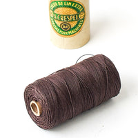Vintage A.C. Crespel Linen Thread N°30 - Brown