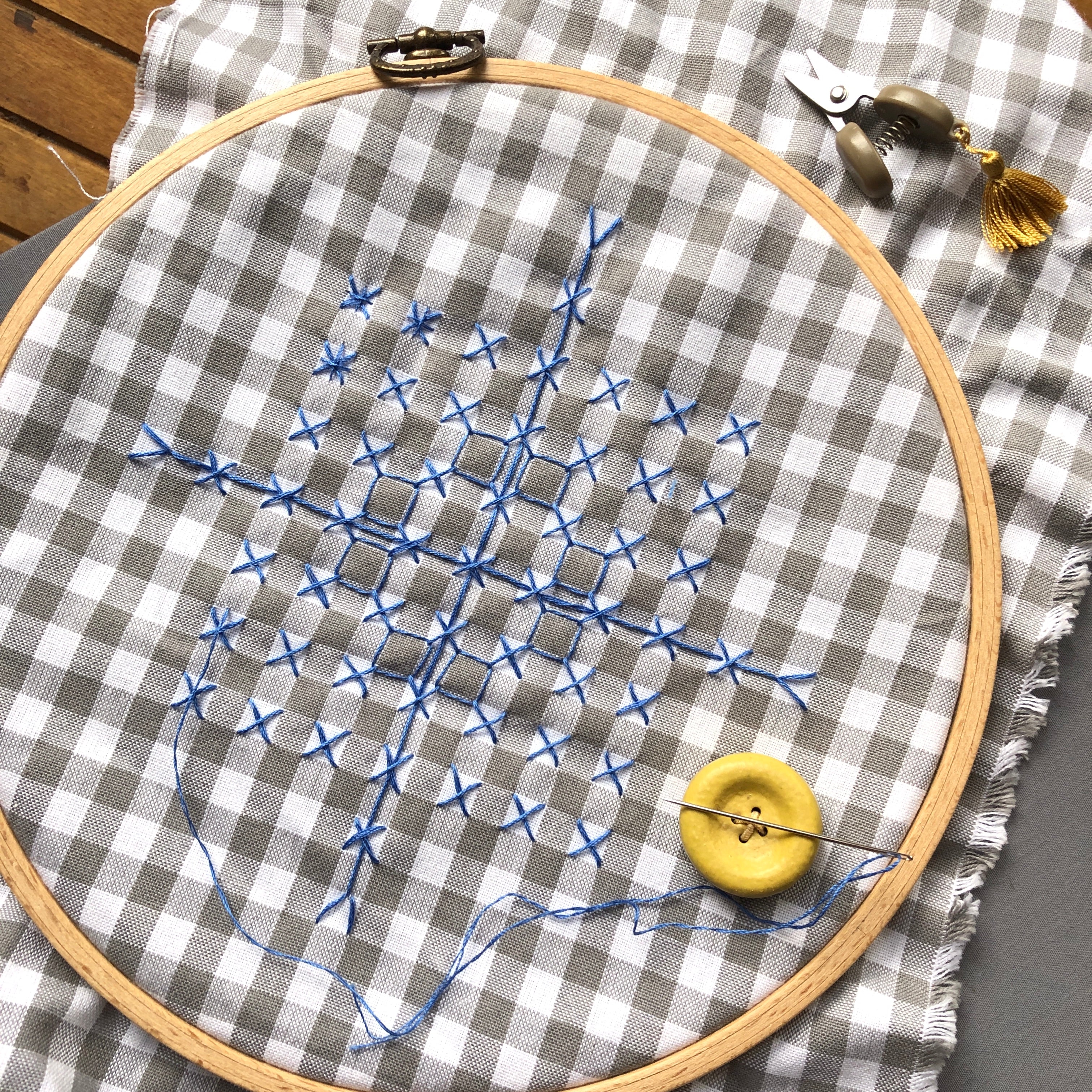 Chicken Scratch Embroidery – Brooklyn Haberdashery