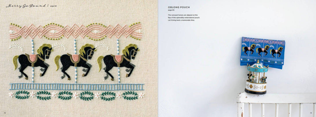 Seamless Embroidery by Yumiko Higuchi