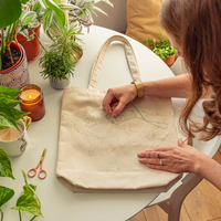 Tote Bag Stitching Kit - Natural