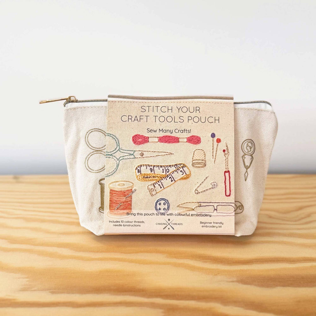 Zip Pouch Stitching Kit