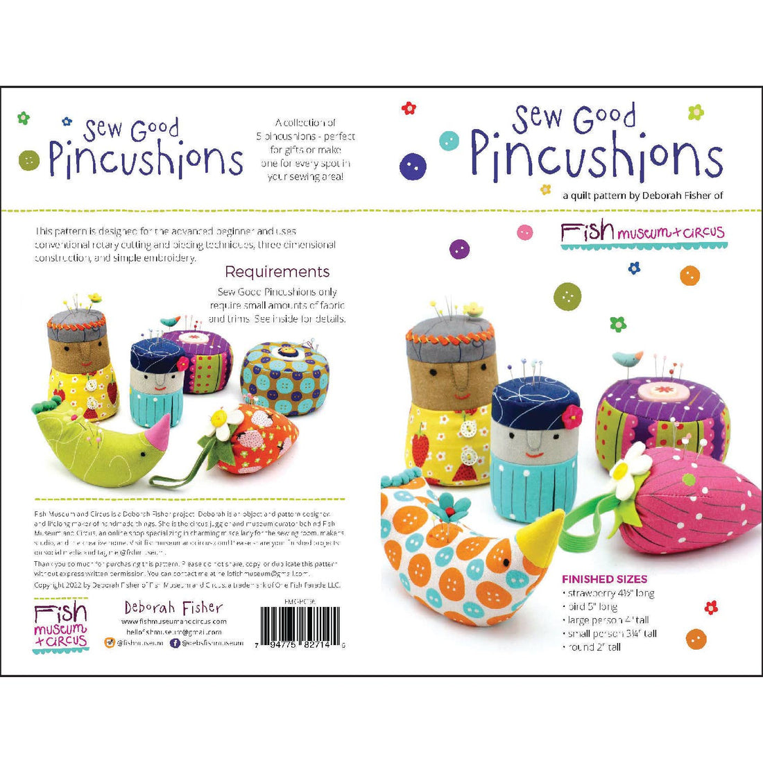 Sew Good Pin Cushions Pattern