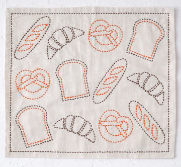 Sashiko Cloth Kit, Bakery Treats