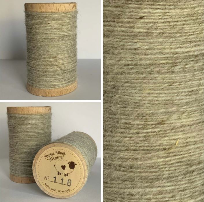 Moire Rustic Wool Thread