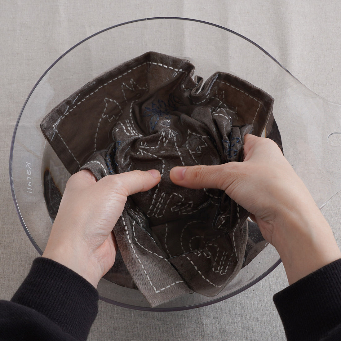 Moose Woodlands Sashiko Kit by Hirvi