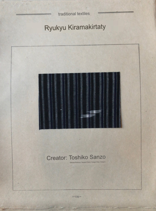 Traditional Japanese Textile Plate No. 124