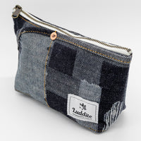 Okayama Denim Small Pouch - Patchwork Mosaic