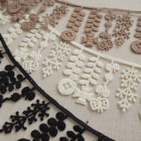 Scandi Flowers Trim, Bronze by Hirvi