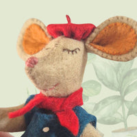 Little Mouse in Paris Felt Craft Kit