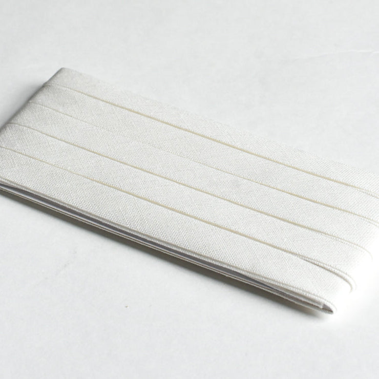 Linen Bias Tape - Off White 7/16"