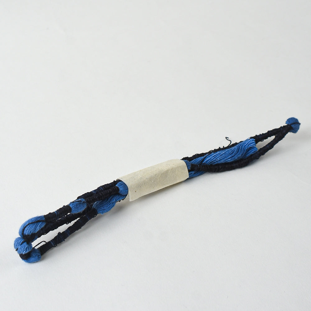 Vintage Thread Dyed for Kasuri - Wrapped Bright Indigo