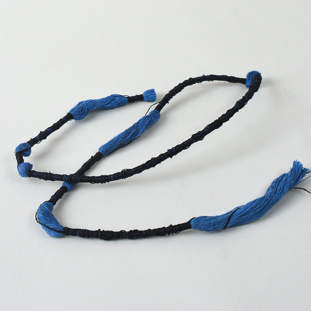 Vintage Thread Dyed for Kasuri - Wrapped Bright Indigo