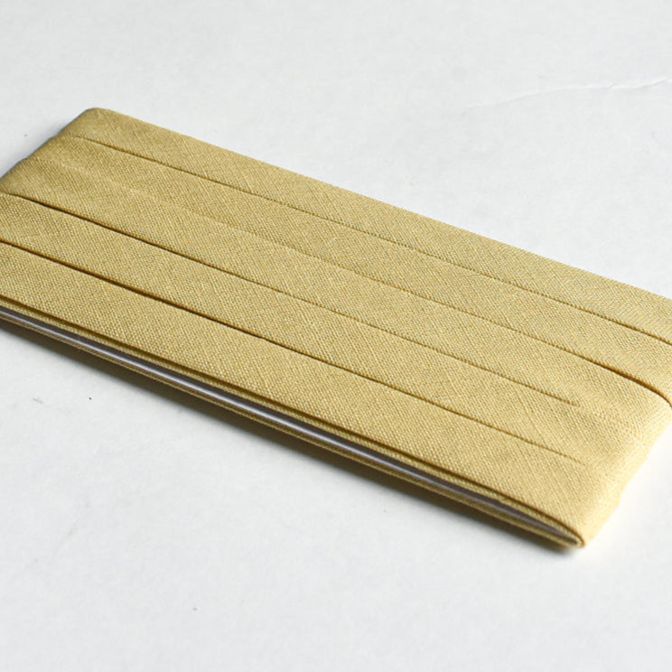 Linen Bias Tape - Flaxen 7/16"
