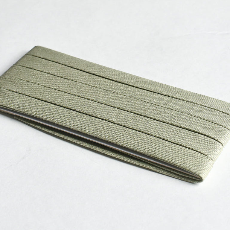 Linen Bias Tape - Sage 7/16"