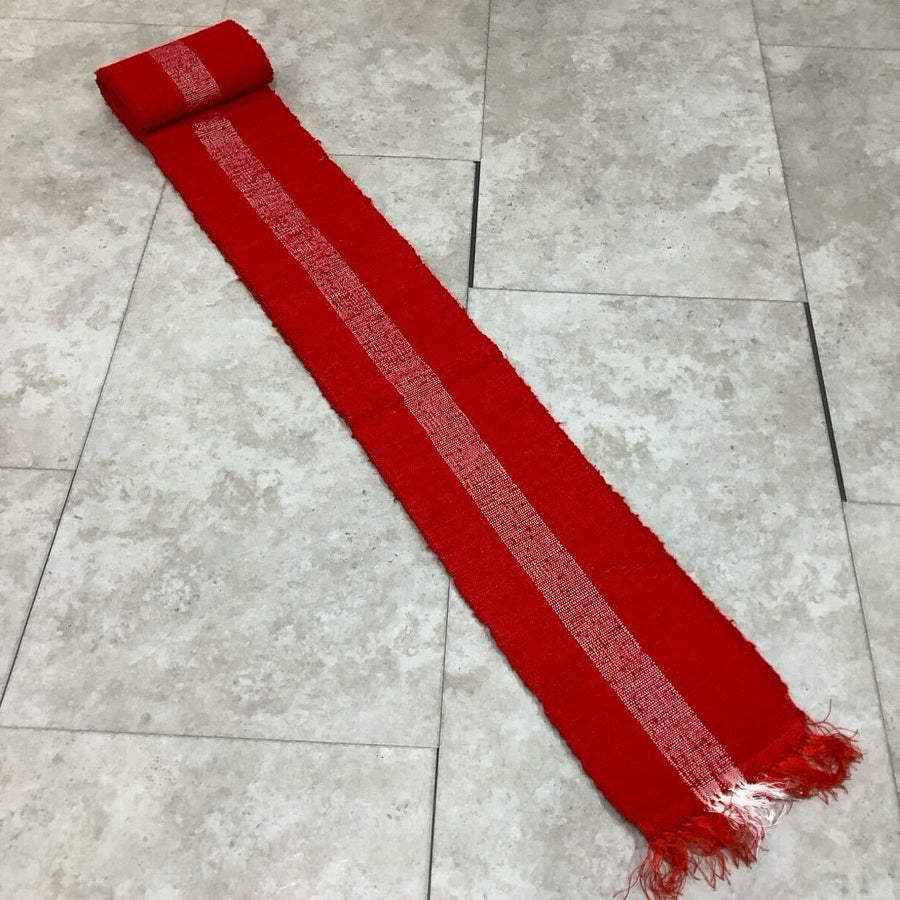 Handwoven Sakiori - Crimson