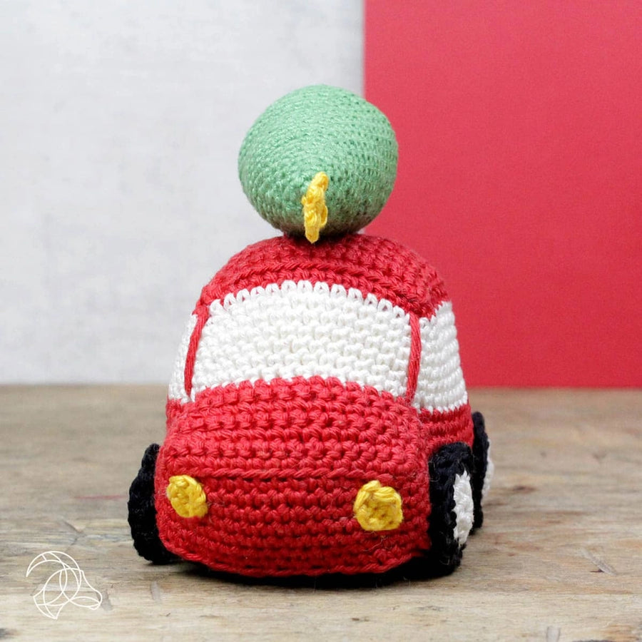 Christmas Tree Car DIY Crochet Kit