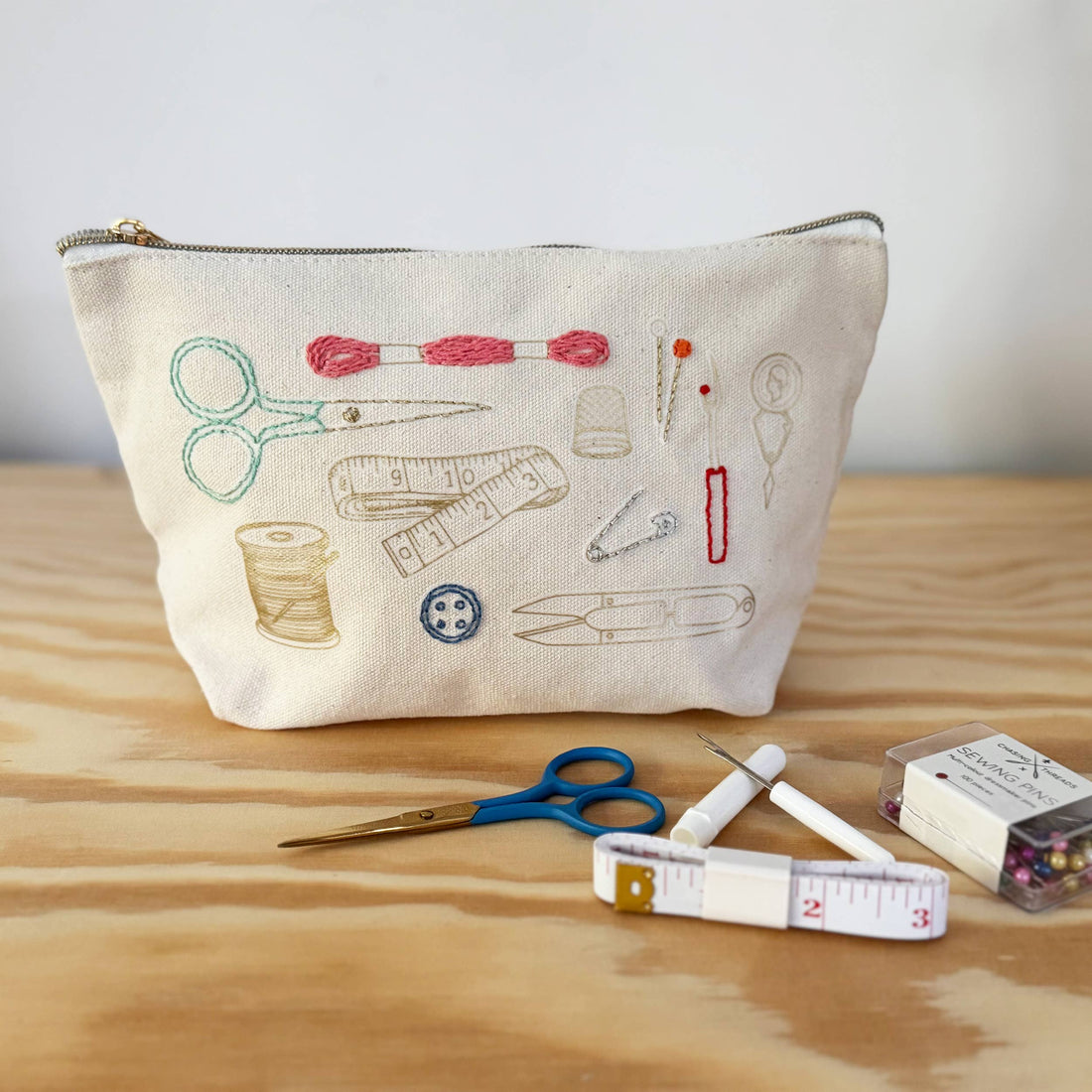 Zip Pouch Stitching Kit