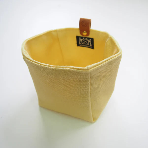 Canvas Bin, Yellow