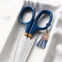 Fine Scissors with Gold Lacquer, Indigo