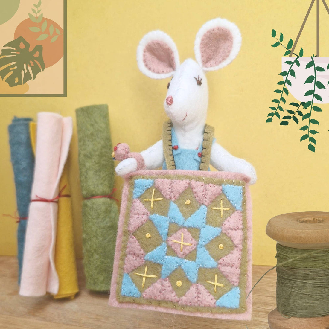 Little Mouse Quilts - Felt Craft Kit