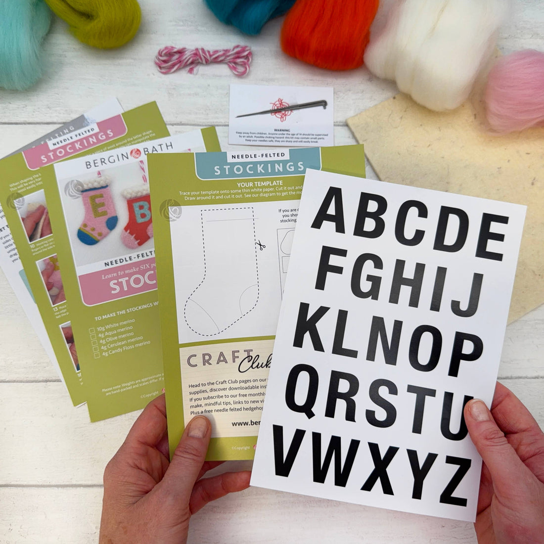 Stockings Needle Felting Kit