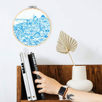 Oia, Santorini | Greece Embroidery Kit