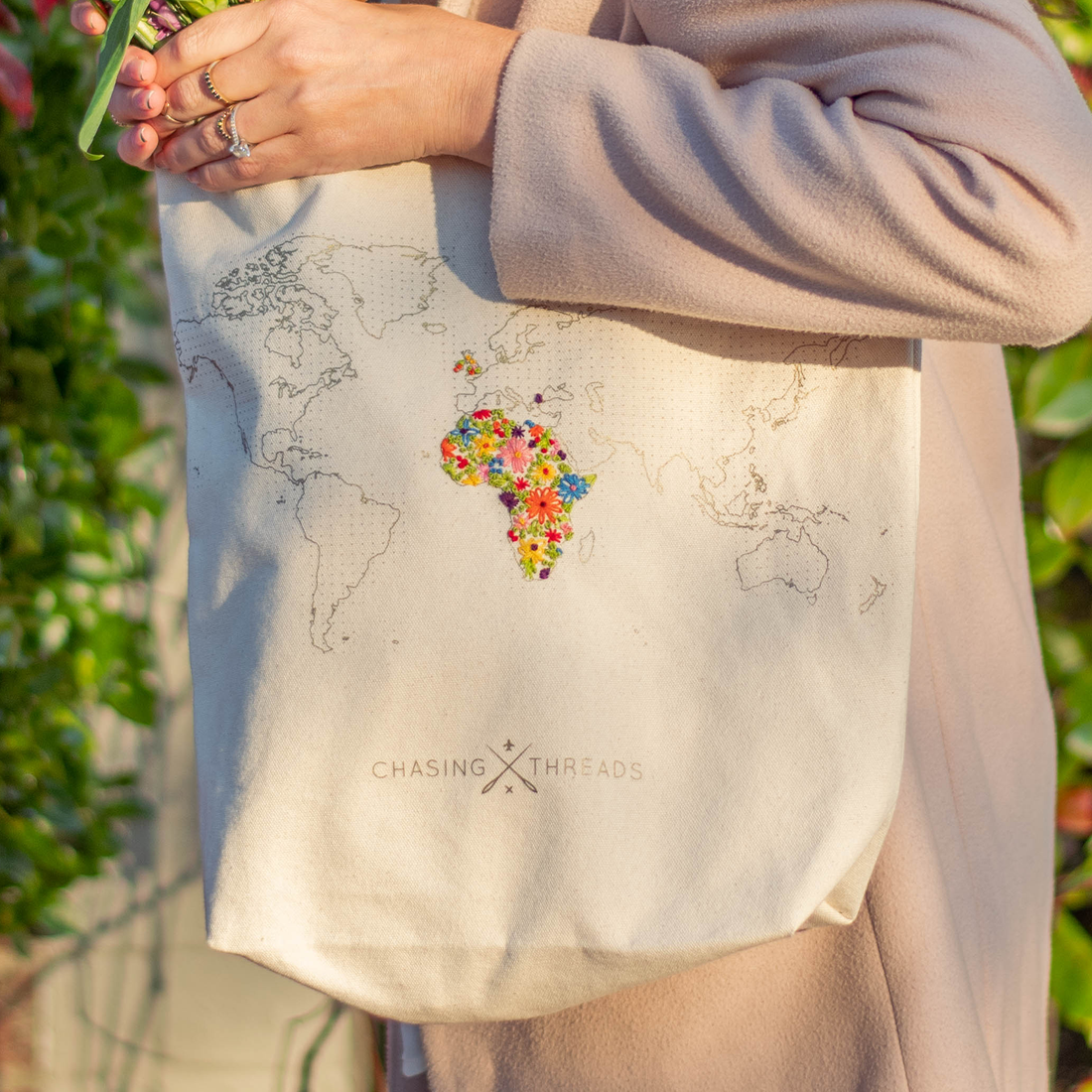 Tote Bag Stitching Kit - Natural