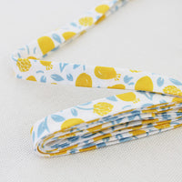 Double Fold Bias Tape 1/2" - Honey Lemon