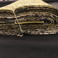 Vintage Deadstock Hand-Painted Yūzen Silk 1/2 yd cut