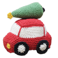 Christmas Tree Car DIY Crochet Kit