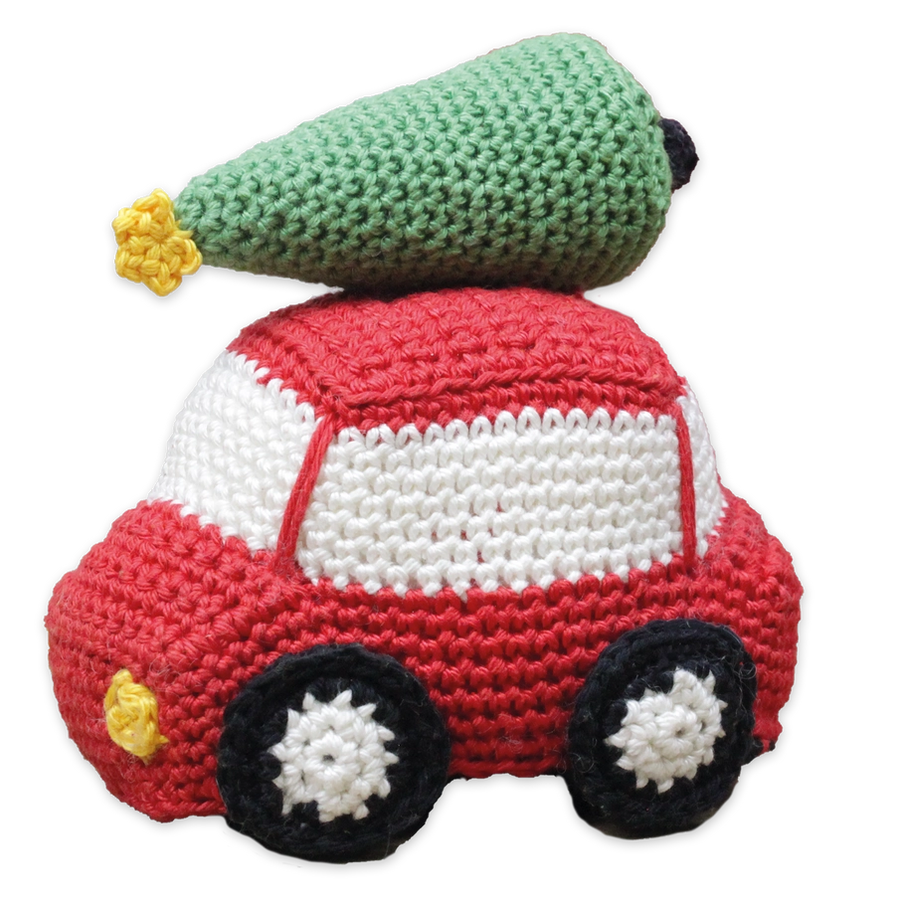 Christmas Tree Car DIY Crochet Kit