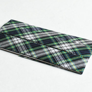 Cotton Bias Tape - Green Plaid 3/4"