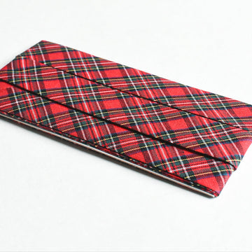 Cotton Bias Tape - Red Plaid 3/4"