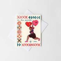 Love is the Source Risograph Card