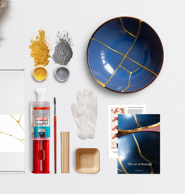 Kintsugi Kit with Silver + Gold