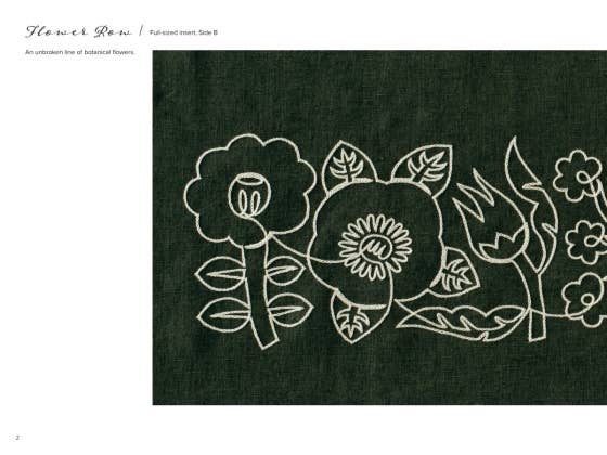 Seamless Embroidery by Yumiko Higuchi