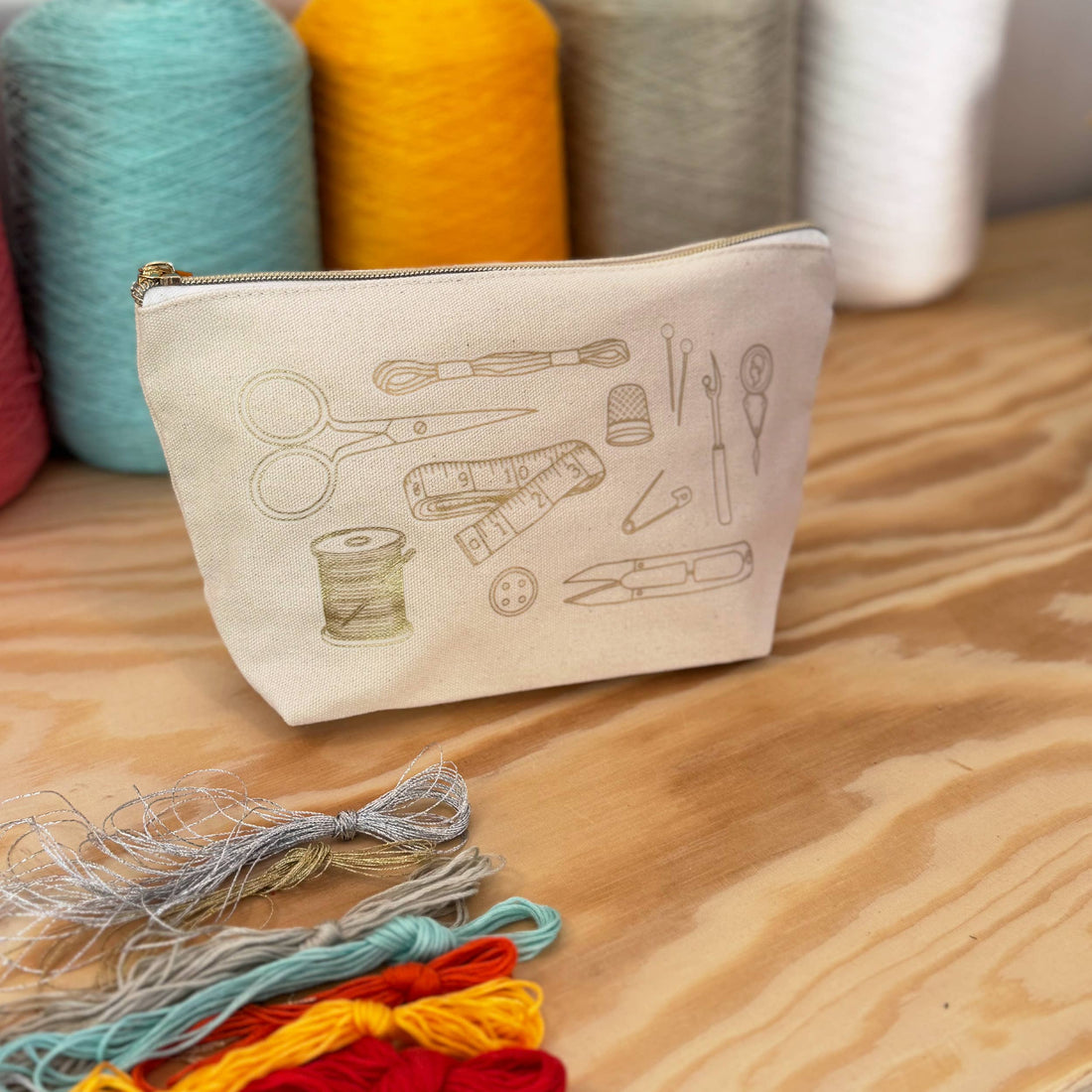 Zip Pouch Stitching Kit