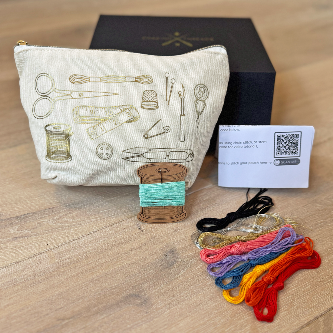 Zip Pouch Stitching Kit